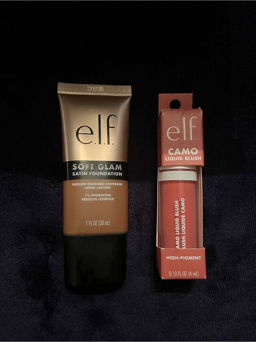 Soft Glam Satin Foundation & Camo Liquid Blush